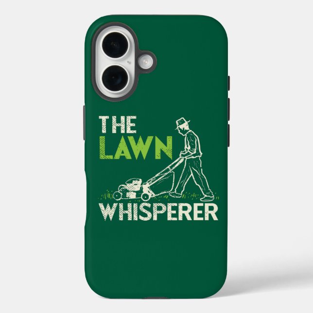 The Lawn Whisperer Case-Mate iPhone Case (Back)