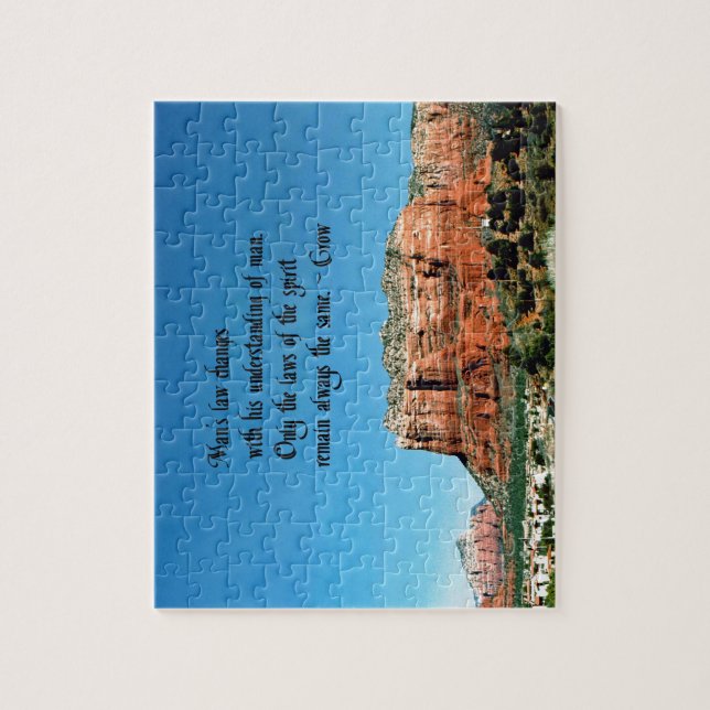 The Laws of Spirit Jigsaw Puzzle (Vertical)