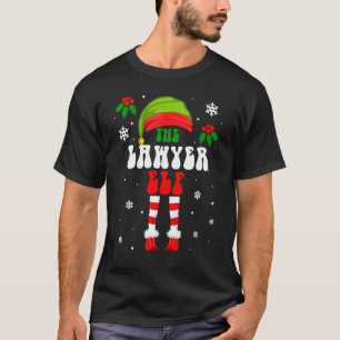 The Lawyer Elf Christmas Family Matching Xmas Grou T-Shirt