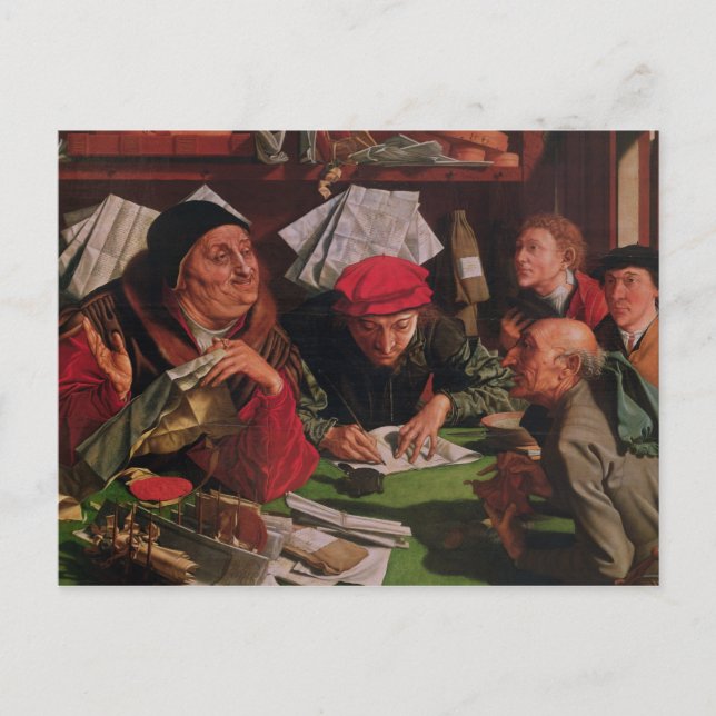 The Lawyer's Office, c.1545 Postcard (Front)