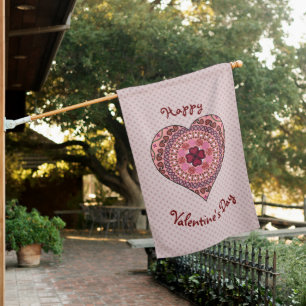 The Layers of the Heart Day House Flag