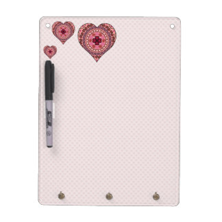 The Layers of the Heart Dry Erase Board