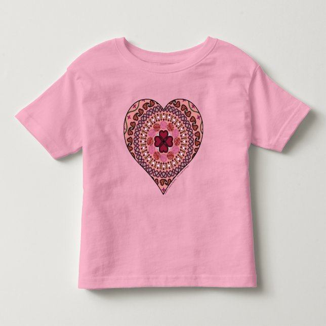The Layers of the Heart Kid's and Baby Light Shirt (Front)
