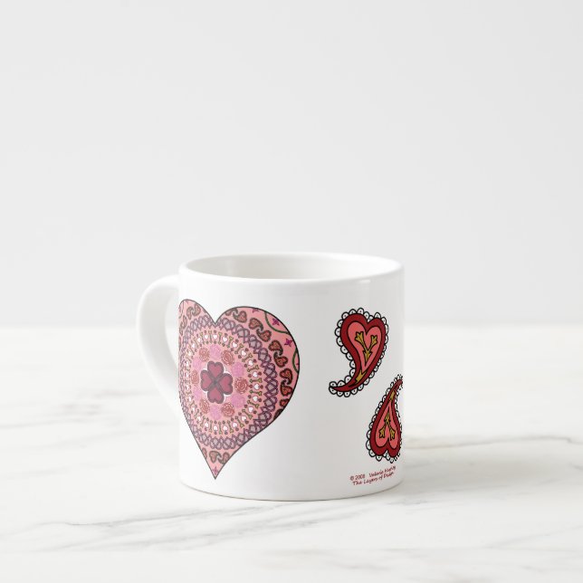 The Layers of the Heart Specialty Mug (Front Left)