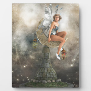 The Lazy Moon Fairy Plaque