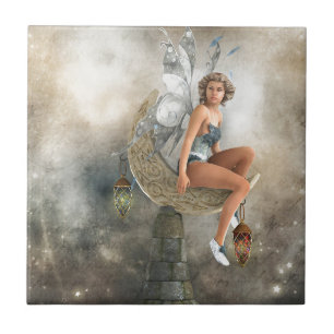 The Lazy Moon Fairy Tile
