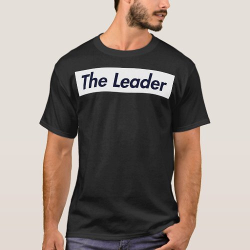THE LEADER SUPER LOGO T_Shirt