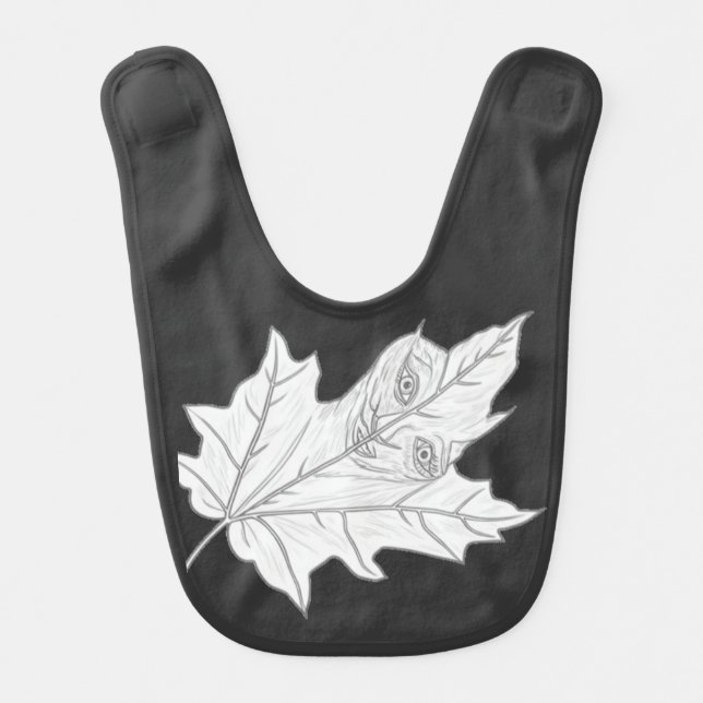 The Leaf 🍁  Baby Bib (Front)