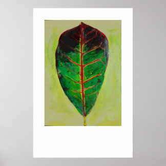 The leaf poster