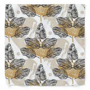 The Leaf Tree Print Adult Bandana