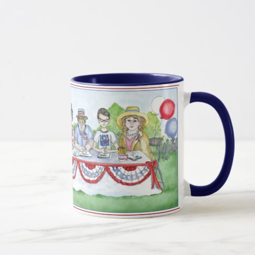 The League of Women Voters at the Fourth of July P Mug