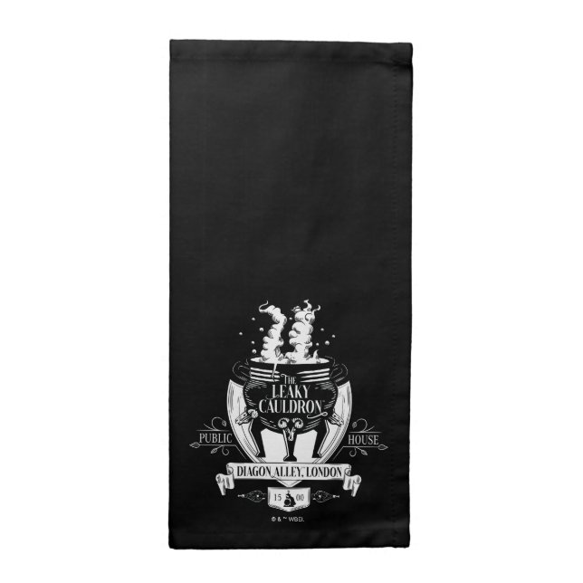THE LEAKY CAULDRON™ Shop Graphic Cloth Napkin (Half Fold)