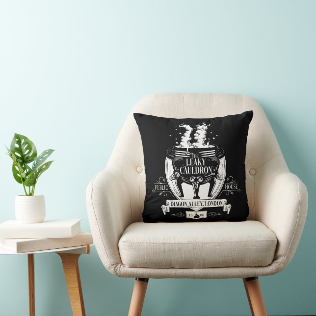THE LEAKY CAULDRON™ Shop Graphic Throw Pillow (Chair)