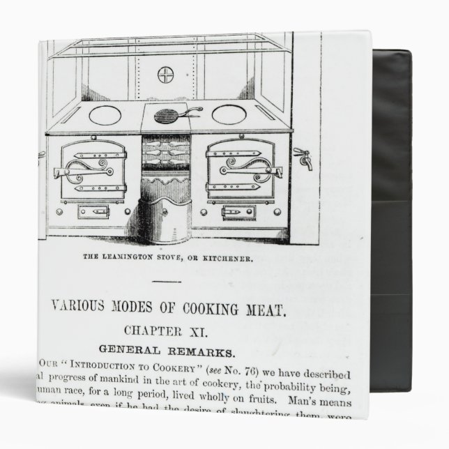 The Leamington Stove, or Kitchener Binder (Front/Inside)