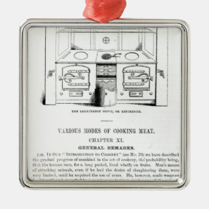 The Leamington Stove, or Kitchener Metal Ornament