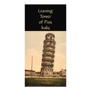 The Leaning Tower of Pisa, Tuscany, Italy Card