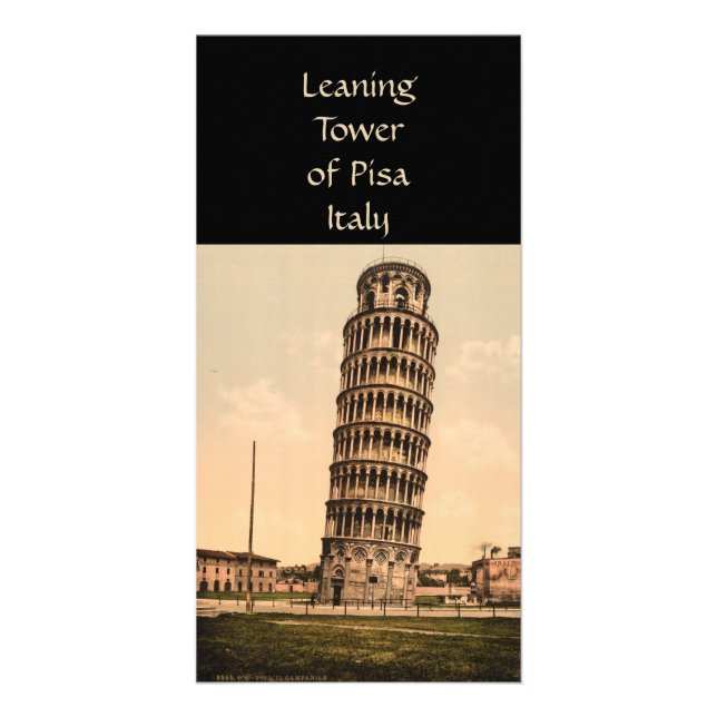 The Leaning Tower of Pisa, Tuscany, Italy Card (Front)