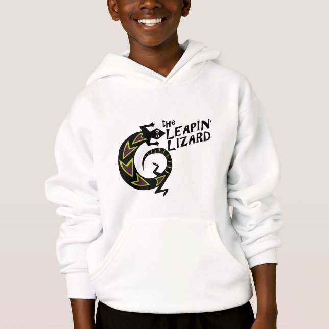 The Leapin' Lizard | Kids Hoodie (Front)