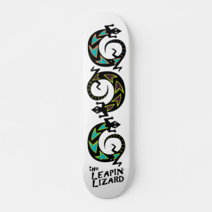 The Leapin' Lizard Skateboard Deck
