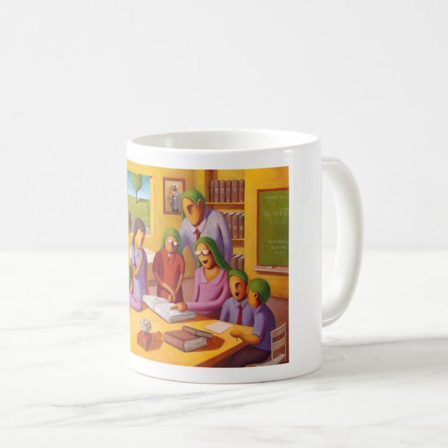 "The Learning Circle" Coffee Mug (Front Right)