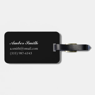 The learning curve luggage tag