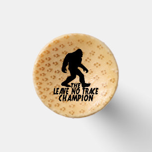 The Leave No Trace Champion Funny Bigfoot Golf Tees