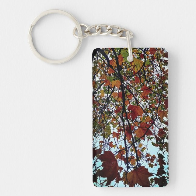 The leaves are changing  keychain (Front)