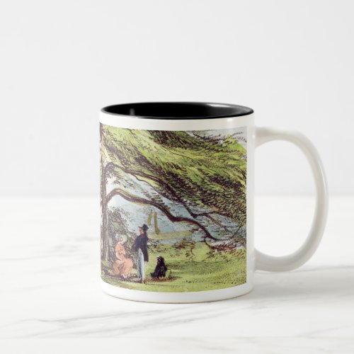 The Lebanon Cedar Tree in the Arboretum Kew Garde Two_Tone Coffee Mug