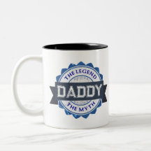 The Legend DADDY The Myth, Father's Day Print