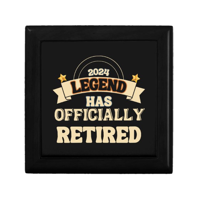 The legend has officially retired gift box (Front)