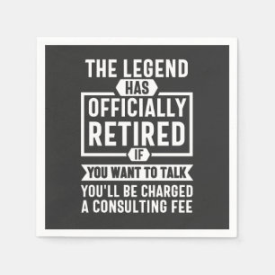 the legend Has Officially Retired Napkins