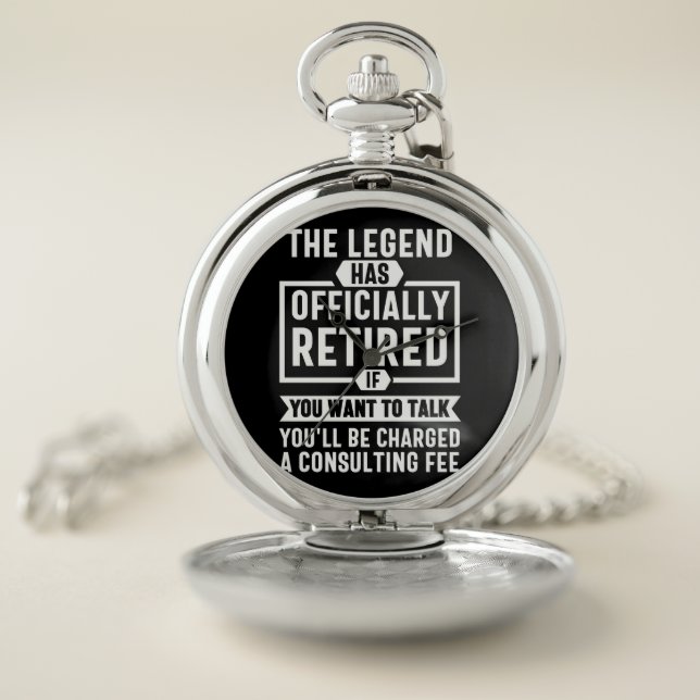 the legend Has Officially Retired Pocket Watch (Inside)