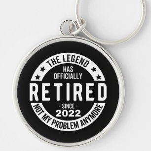 The Legend Has Officially Retired, Retired 2022 Keychain