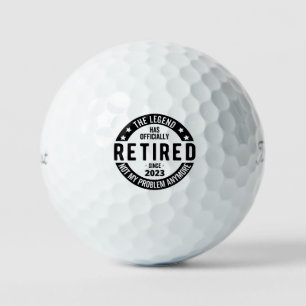 The Legend Has Officially Retired, Retired 2023 Golf Balls