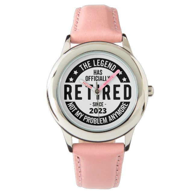 The Legend Has Officially Retired, Retired 2023 Watch (Front)