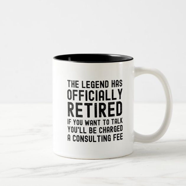 Mug Retired Officially 