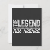 the legend has retired (Front)