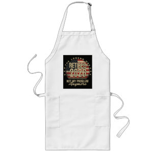 The Legend Has Retired 2026 Funny Long Apron
