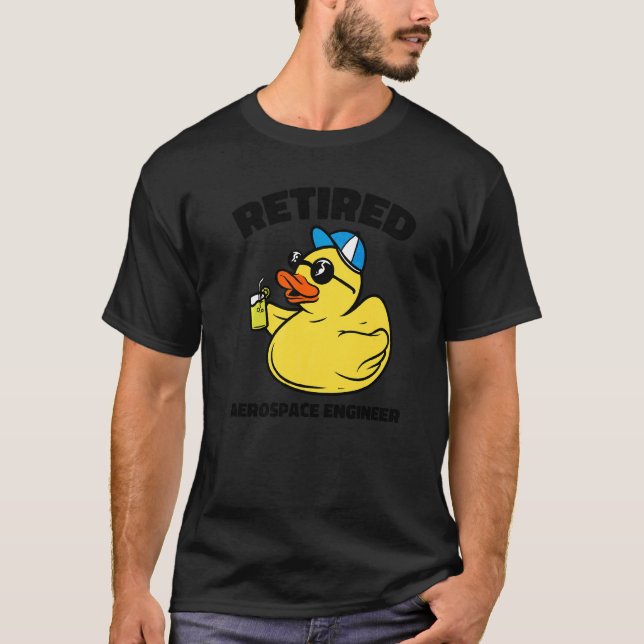 The Legend Has Retired Aerospace Engineer   T-Shirt (Front)