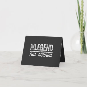 the legend has retired card