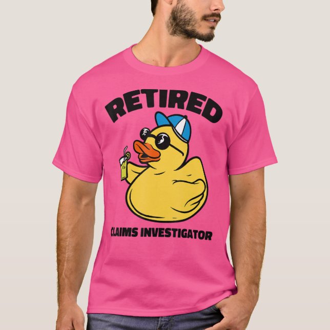 The Legend Has Retired Claims Adjuster T-Shirt (Front)
