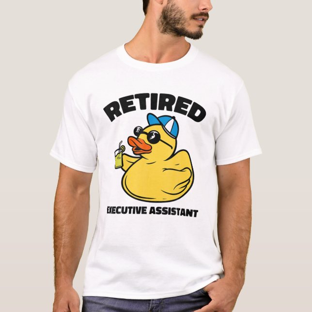 The Legend Has Retired Executive Assistant T-Shirt (Front)