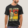The Legend Has Retired Firefighter T-Shirt