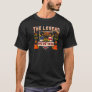 The Legend Has Retired Fireman Mens Firefighter  1 T-Shirt