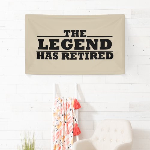 The Legend Has Retired funny retirement