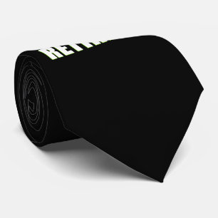 The Legend Has Retired Neck Tie