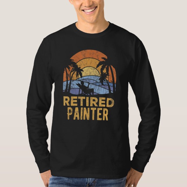 The Legend Has Retired Painter T-Shirt (Front)