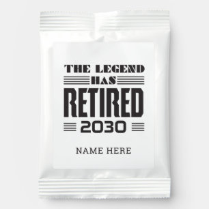 The Legend Has Retired Personalized Retirement Margarita Drink Mix