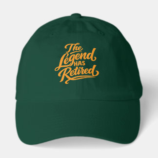 The Legend Has Retired Retirement  Hat