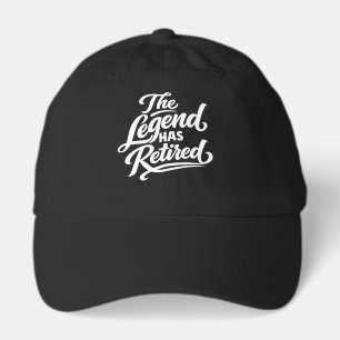 The Legend Has Retired Retirement Hat